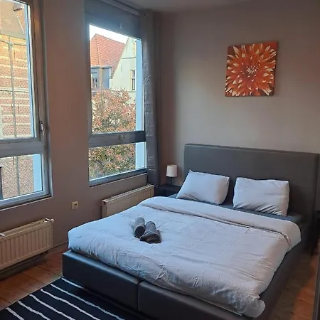 The Green Retromodern Duplex Apartment Antwerp